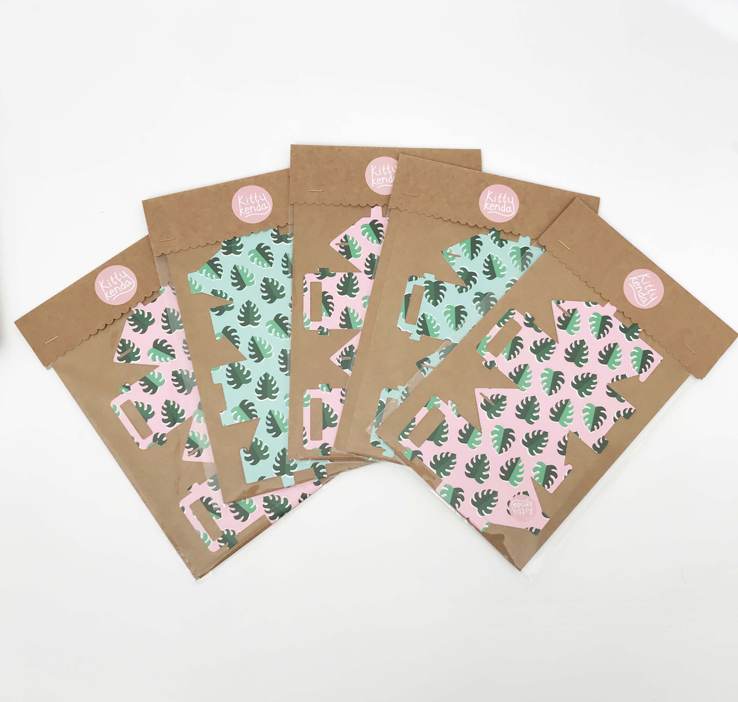 Gift Box - Pink Monstera