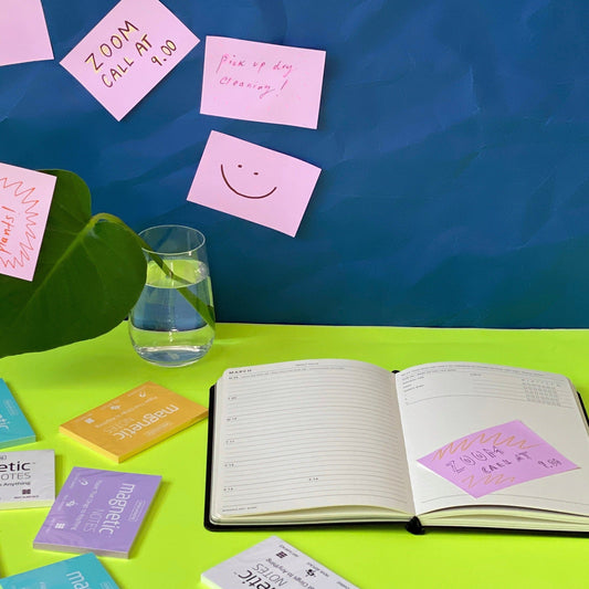 Small Magnetic Notes - Pink