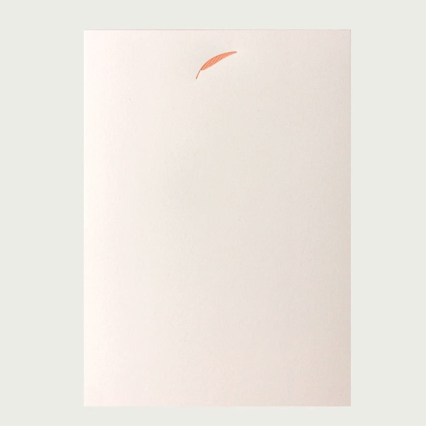 A5 Letter Pad - Orange Palm