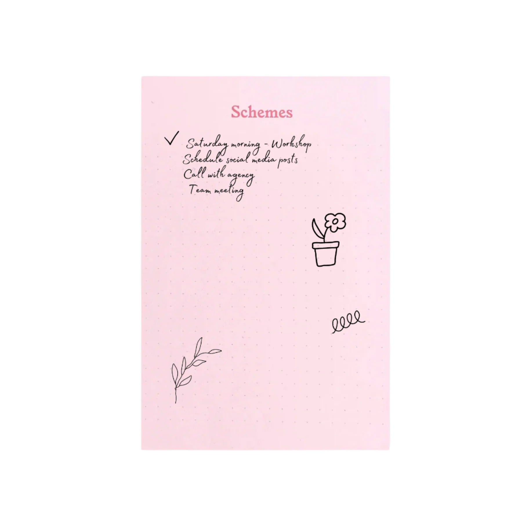 Dot Grid Notepad
