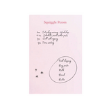 The Squiggle Room Block - Misty Pink