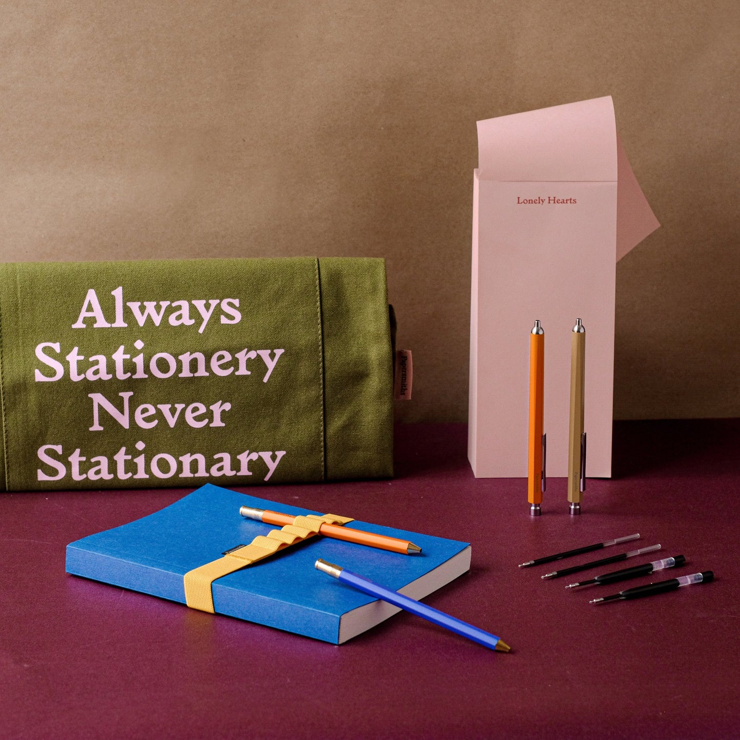 Ultimate Stationery Stash - Azurite / Dot Grid Paper