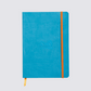 Rhodiarama notebook in teal