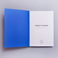 Undated Weekly Planner blue
