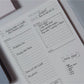 daily planning notepad