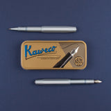 Aluminium Sport Fountain Pen - Silver