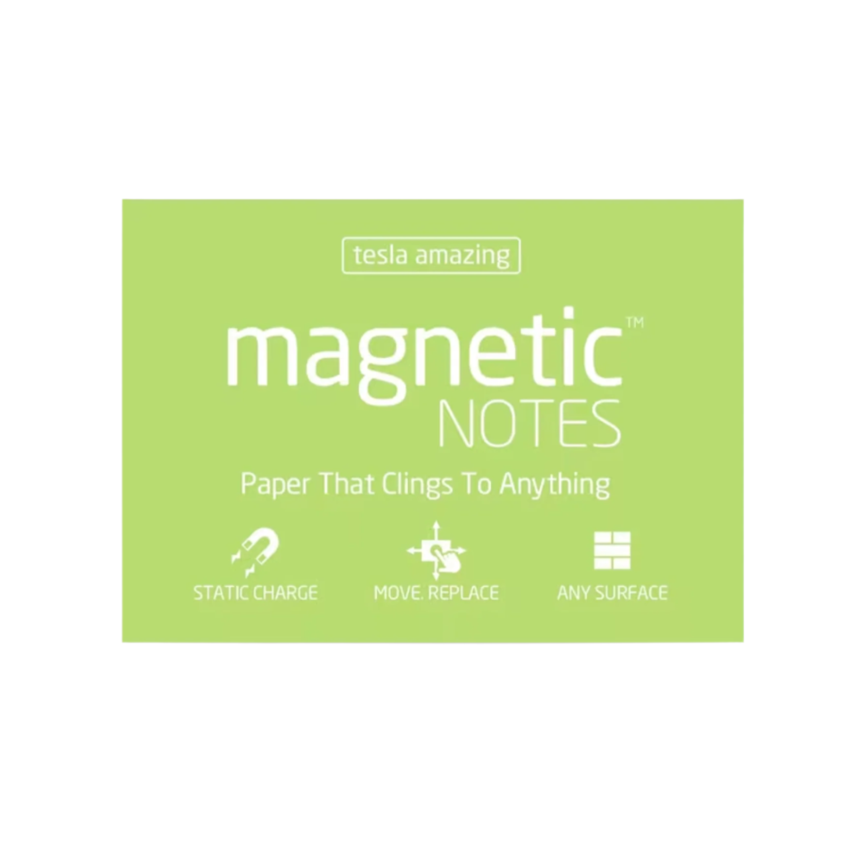 Magnetic Notes - Pastel Green