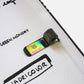 iridescent pen clip