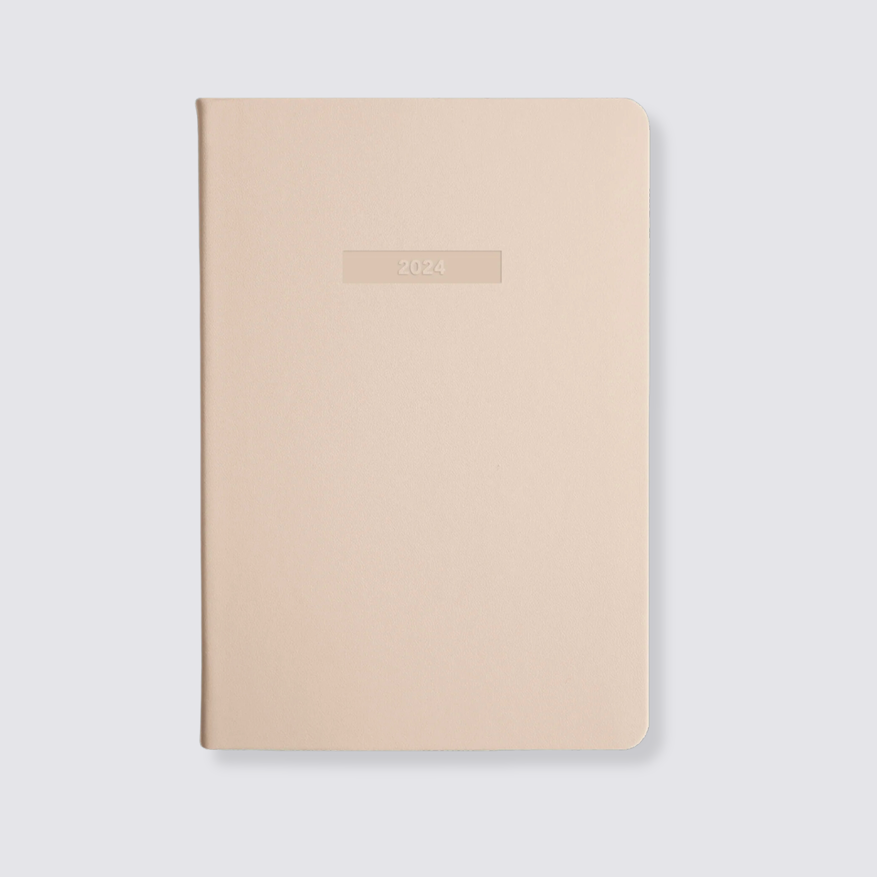 2024 A5 Weekly Notes Diary - Sand